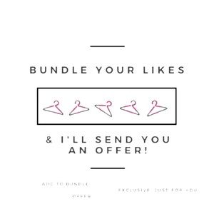 Bundle your items. I love to make offers